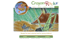Desktop Screenshot of crayonrocks.com