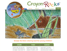 Tablet Screenshot of crayonrocks.com